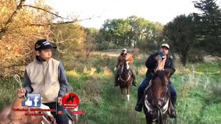 Cabalgata en Chicago. Ánimo rasa de copandaro de Galeana Michoacán.