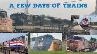 A few days of trains