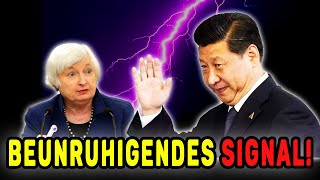 🛑 Beunruhigendes Signal: China glaubt nicht mehr an die US-Wirtschaft!