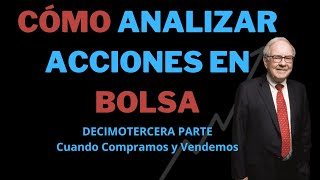 💲Cómo ANALIZAR ACCIONES  en Bolsa👌 Parte 13