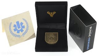 Destiny 2 physical Wayfarer Seal unboxing (Bungie Rewards)