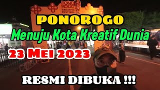 SELANGKAH LAGI PONOROGO akan menjadi KOTA KREATIF DUNIA," #drone #viral #dailyvlog