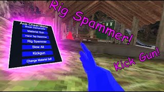 Rig Spammer! Most Op Open Tag Mod Menu! | Ace Cheat Menu