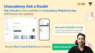 Clear Your Doubts with UNACADEMY | Super JEE | Kanishk Malav