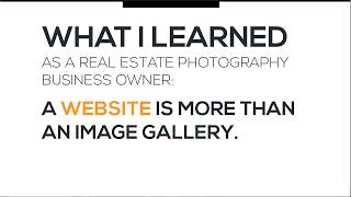 What I learned from my photo business - website development