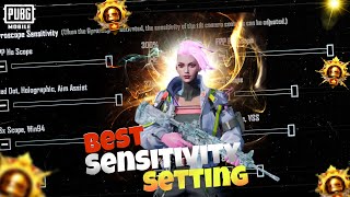 New 3.3 Update Best Sensitivity🔥| Best 1 vs 4 Clutches | PUGB MOBILE