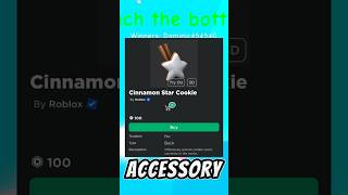 [LIMITED TIME] HOW TO GET THE CINNAMON STAR COOKIE (ROBLOX) #shorts