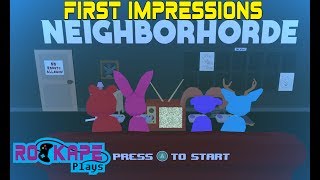 Neighborhorde - First Impressions