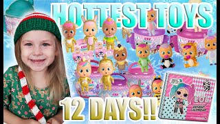 12 DAYS OF HOTTEST CHRISTMAS TOYS // CRY BABIES MAGIC TEARS!! PACI HOUSES! WINGED HOUSES! DAY EIGHT!