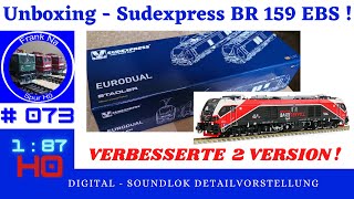 Unboxing BR 159 EBS H0 Sudexpress !