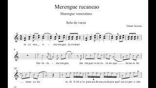 Merengue rucaneao- Omar Acosta