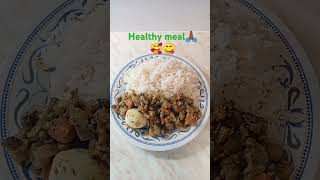 MOUTHWATERING BEEF MUSHROOM VEGETABLES WITH RICE 😋 FULL VIDEO IN SUSAN AND FAMILY COOKING TV🙏🏾🥰😋