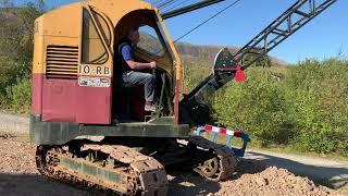 10RB dragline at Threlkeld Mining Museum