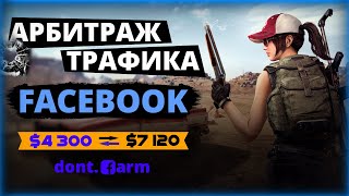 Арбитраж трафика FACEBOOK! Где брать аккаунты и КАК ЗАРАБОТАТЬ на арбитраже! Обзор сервиса dont.farm