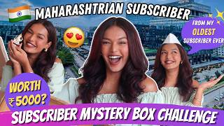 I PAID MY BIGGEST SUBSCRIBER RS.5000 to Make me a MYSTERY BOX FROM PUNE! Sarah Sarosh