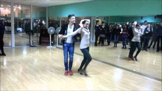 Salsa Lesson by Ovidijus ft. Daiva