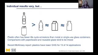 EarthShift Global Brown Bag Webinar | Five Misconceptions of Impacts of Single Use Plastic