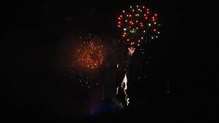 Stirling National Wallace Monument - New Years Fireworks 2022 4K