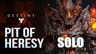 Destiny 2 Pit Of Heresy Dungeon Solo 😄😃 Season of the Deep.