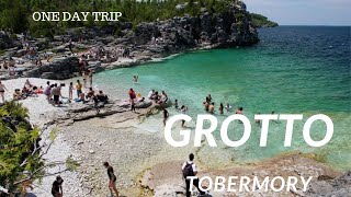 One day trip to Tobermory Grotto Ontario, Canada