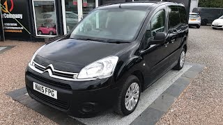 2015 Citroen Berlingo Van Black