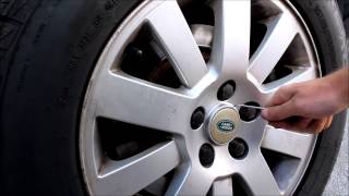 Land Rover Wheel Center Cap Replacement