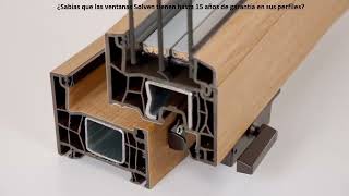 Garantía de los perfiles foliados de Kömmerling 15 años #ventanas #garantias #pvcwindows