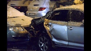 MALMÖ: Bil förstördes i explosion - 11 dec 2017