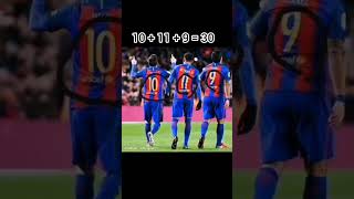 10 + 11 + 9 = Messi In PSG #messi #psg #soccer #shorts