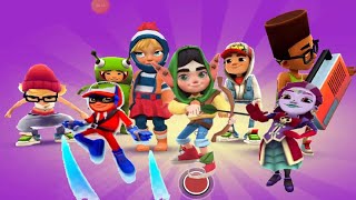 subway surfers gameplay all character scarlett, alfie , super runner jake , clementine P798 - Friv4T