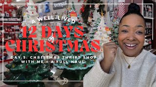 Vlogmas Day 5 - Christmas Thrift Shop With Me