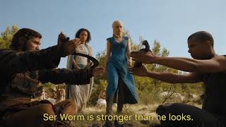 Grey Worm and Daario Naharis contest – Game of Thrones Season 4 Episode 1