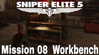 Sniper Elite 5 - Mission 8 - Rubble and Ruin - Workbench