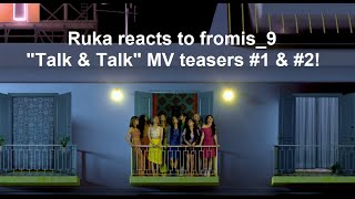 Very excited! 😍 Ruka reacts to fromis_9 "Talk & Talk" MV teasers