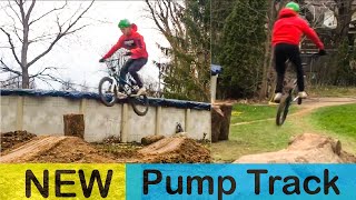 Riding My New Backyard Pump Track