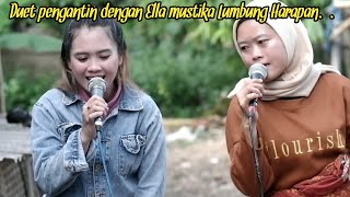 Tak di sangka sangka pengantin ini mempunyai suara yg begitu bagus...