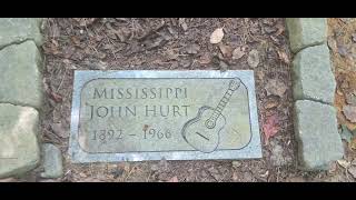 The peaceful resting place of Mississippi John Hurt