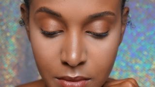 GRWM: Simple EveryDay Makeup Nude Glam Glow For WOC