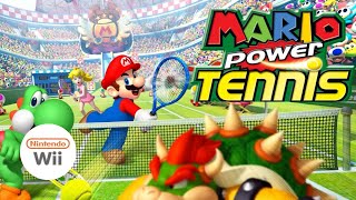 Mario Power Tennis Wii | Nintendo Wii - Retrotink - Gameplay 4K