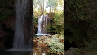 how beautiful is mother nature..waterfall in a jungle #beautiful #nature #trending