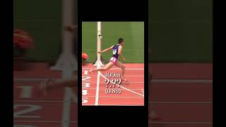 日本史上最速の男達を結集させると100mは何秒？  #陸上#100m#桐生祥秀