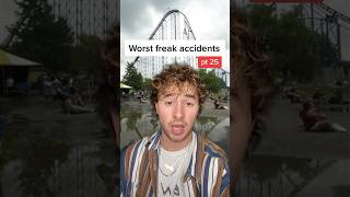 Man FALLS off rollercoaster and DIES #tiktokshort #short