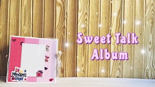 SWEET TALK - 8 x 8 Mini Album | Scrapbook Walkthrough (Custom Order)