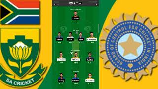 IND🇮🇳 vs SA🇿🇦 1th T20 match dream11 team mega contest today 10th DEC , 7:30 PM