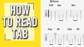 How to NAIL reading guitar TAB - in 5 minutes