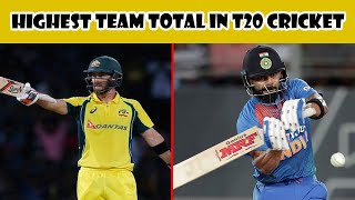 Highest Team Total in T20i Cricket | Top 5 Highest Scores in T20i History | Variety Creator