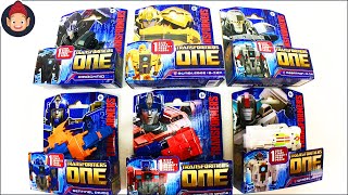 Transformers One 1 Step Cog Changers Toy Complete Collection