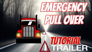 🚚  How to Perform a Good Emergency Pull Over with a Trailer TUTORIAL