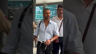 Shikhar Dhawan Spotted For The First Time After Retirement #shikhardhawan #gabbar #shorts #ytshorts