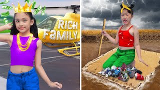 Rich vs Poor Camping Life Hacks | Funny Summer Hacks in Camping For Smart Parents By T-FUN